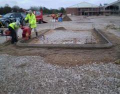 A Large Planter Edge on a Keyblocked Car Park A Large Planter Edge on a Keyblocked Car Park
