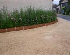 Simple Driveway Edging Simple Driveway Edging