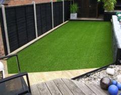 An Updated Artificial Grass Garden Set Up. An Updated Artificial Grass Garden Set Up.