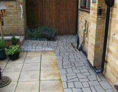 A Quality Finished Stencilled Pathway
