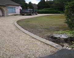 KK Dorset showing a Eurobrick Driveway Kerb