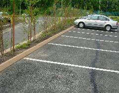 A Commercial kerbing sprayed in Bathstone A Commercial kerbing sprayed in Bathstone