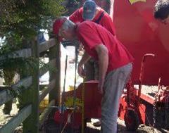 Kwik Kerb Operators at Commercial Training School doing road kerbs