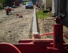 A reverse view of this commercial kerbing