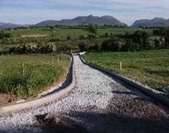 A Commercial Driveway Kerb in Ireland A Commercial Driveway Kerb in Ireland