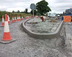 Road Island Commercial Kerbing