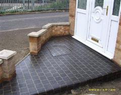 A small but effective Stenccil Concrete in Bletchley