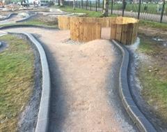 Kwik Kerb at Mini Golf course in Nottingham